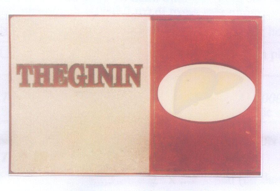 Mẫu nhãn hiệu THEGININ