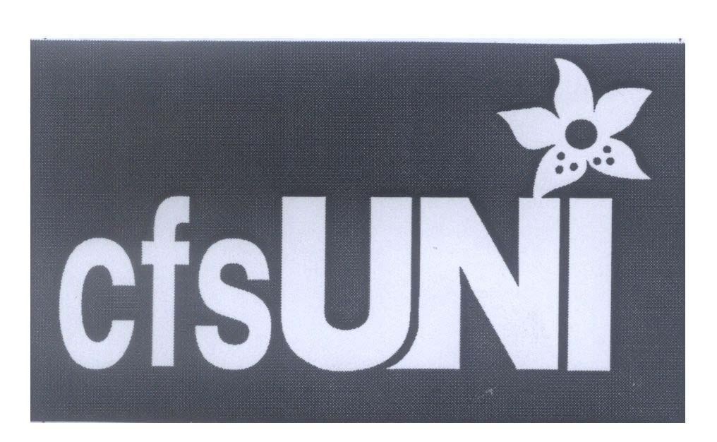 Mẫu nhãn hiệu cfs UNI cfsUNI