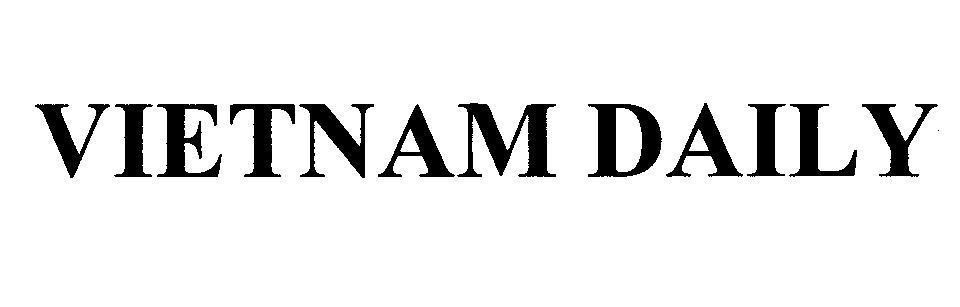 Mẫu nhãn hiệu VIETNAM DAILY