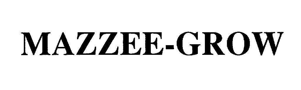 Mẫu nhãn hiệu MAZZEE-GROW