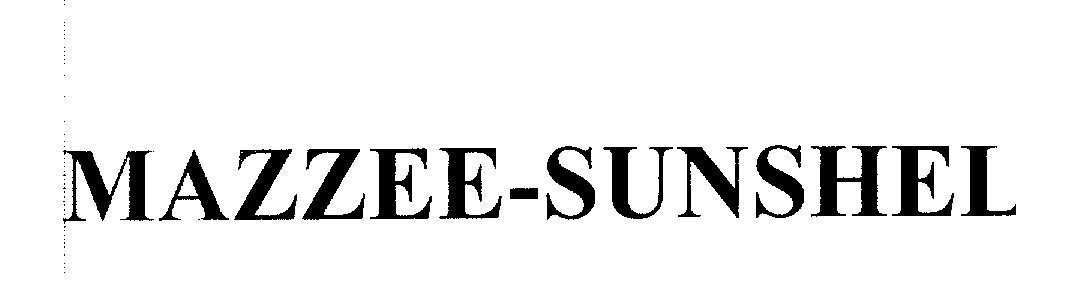 Mẫu nhãn hiệu MAZZEE-SUNSHEL