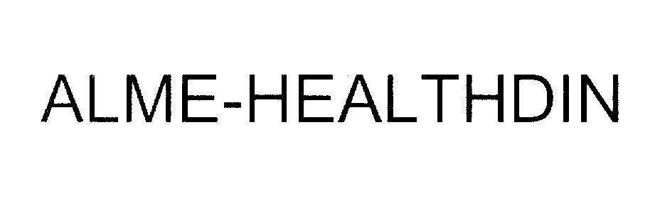 Mẫu nhãn hiệu ALME-HEALTHDIN