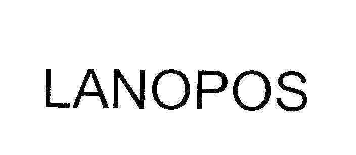 Mẫu nhãn hiệu LANOPOS