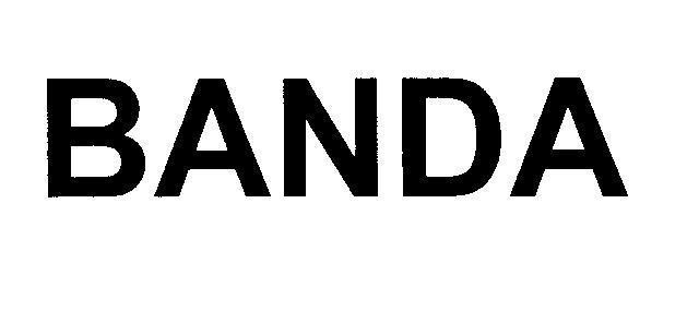 Mẫu nhãn hiệu BANDA