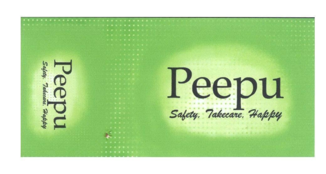 Mẫu nhãn hiệu Peepu Safety, Takecare, Happy