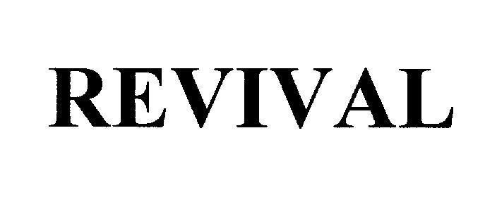 Mẫu nhãn hiệu REVIVAL