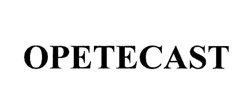 Mẫu nhãn hiệu OPETECAST