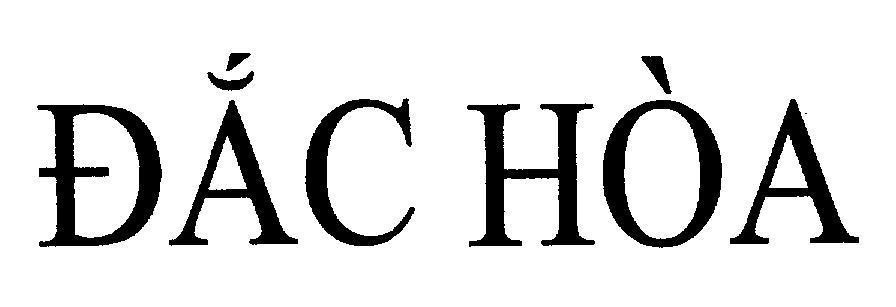 Mẫu nhãn hiệu Đắc Hòa