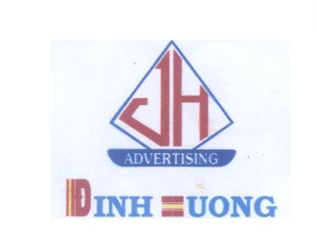 Mẫu nhãn hiệu ĐH ADVERTISING ĐINH HUONG