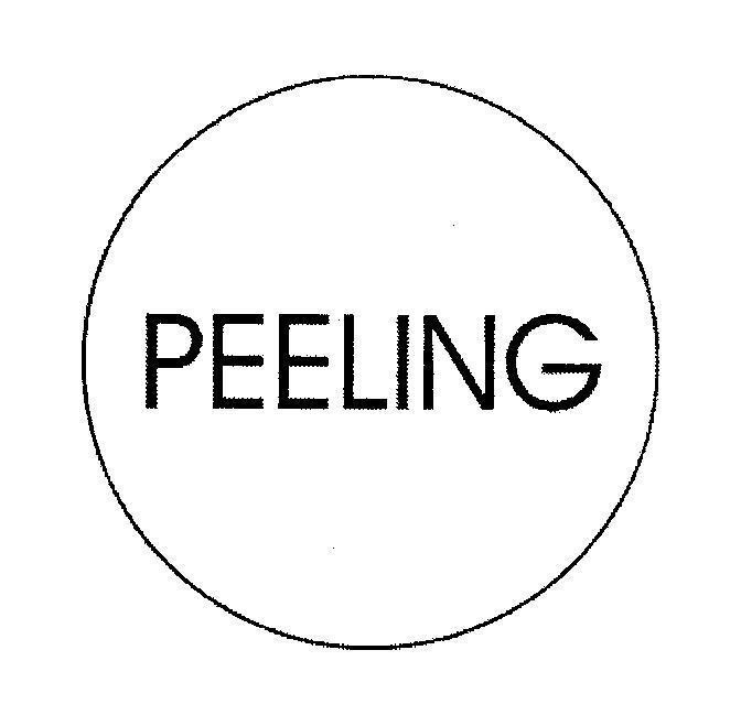 Mẫu nhãn hiệu PEELING TAIWAN