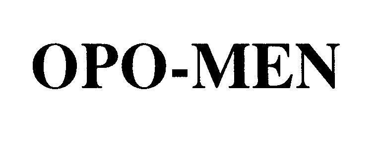Mẫu nhãn hiệu OPO - MEN