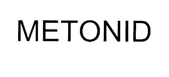 Mẫu nhãn hiệu METONID