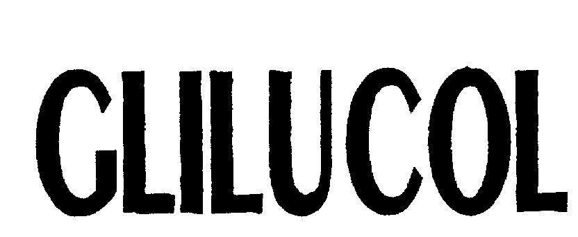 Mẫu nhãn hiệu GLILUCOL CLILYCOL
