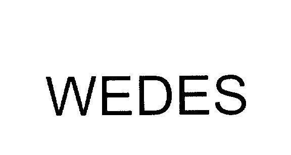 Mẫu nhãn hiệu WEDES