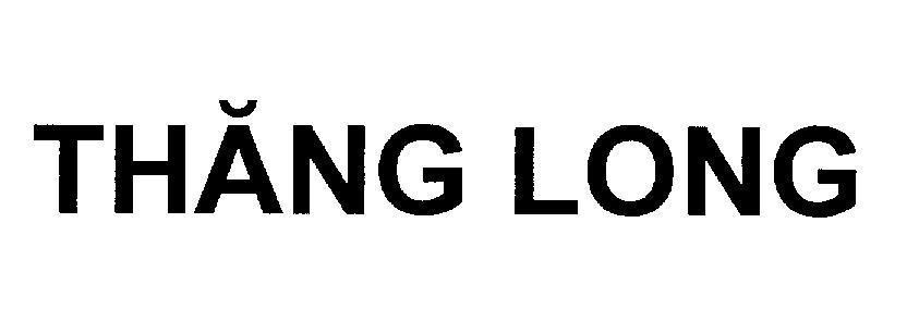 Mẫu nhãn hiệu THĂNG LONG