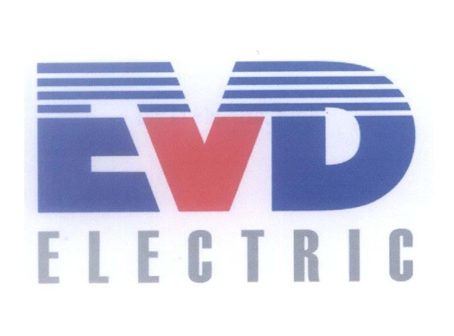 Mẫu nhãn hiệu EVD ELECTRIC