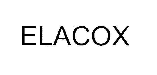 Mẫu nhãn hiệu ELACOX