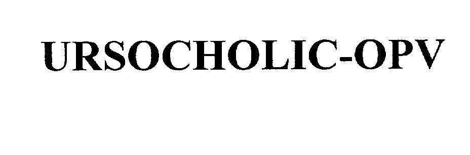 Mẫu nhãn hiệu URSOCHOLIC-OPV