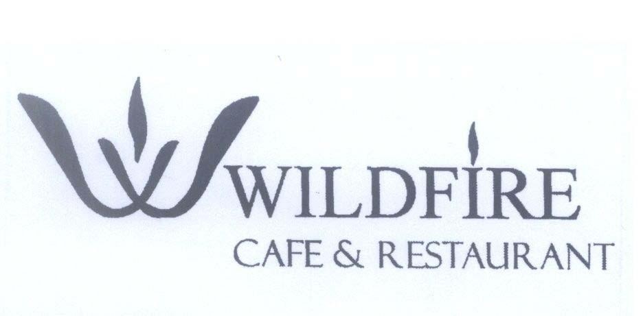 Mẫu nhãn hiệu W WILDFIRE CAFE & RESTAURANT