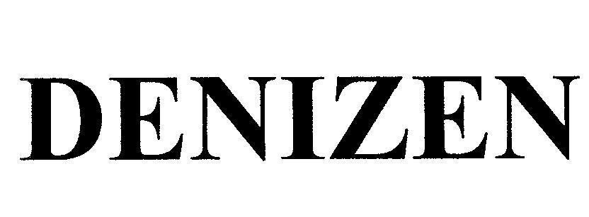 Mẫu nhãn hiệu DENIZEN