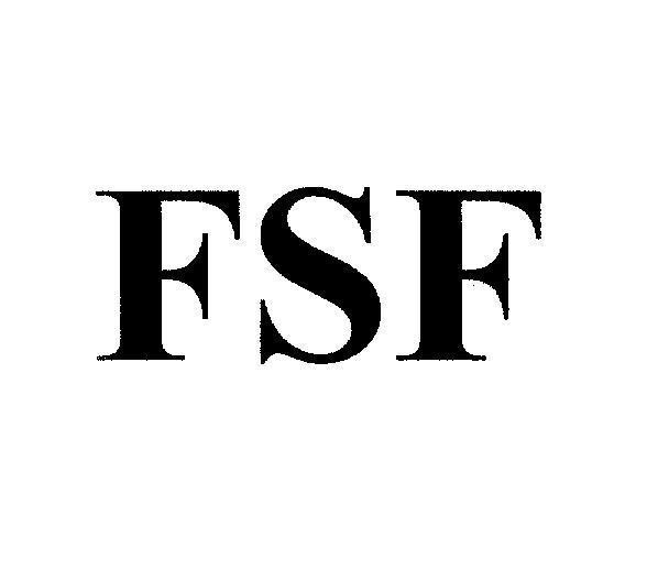 Mẫu nhãn hiệu FSF