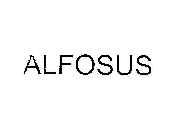 Mẫu nhãn hiệu ALFOSUS