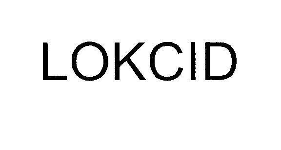 Mẫu nhãn hiệu LOKCID
