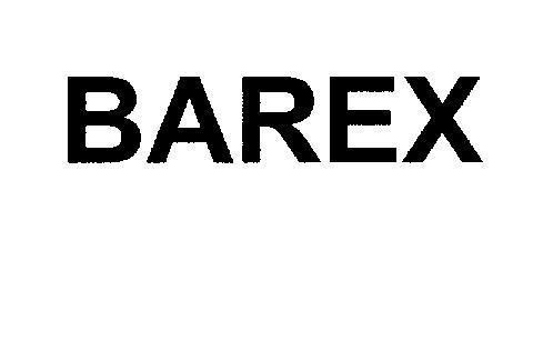 Mẫu nhãn hiệu BAREX