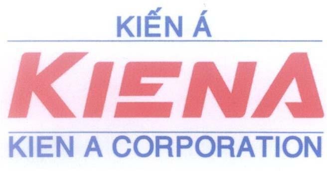 Mẫu nhãn hiệu Kiến á KIENA KIEN A CORPORATION