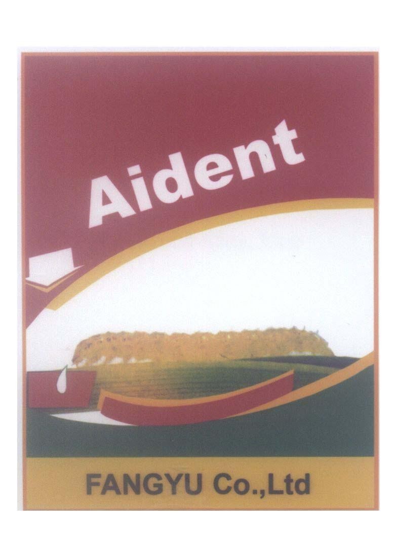 Mẫu nhãn hiệu Aident FANGYU Co., Ltd