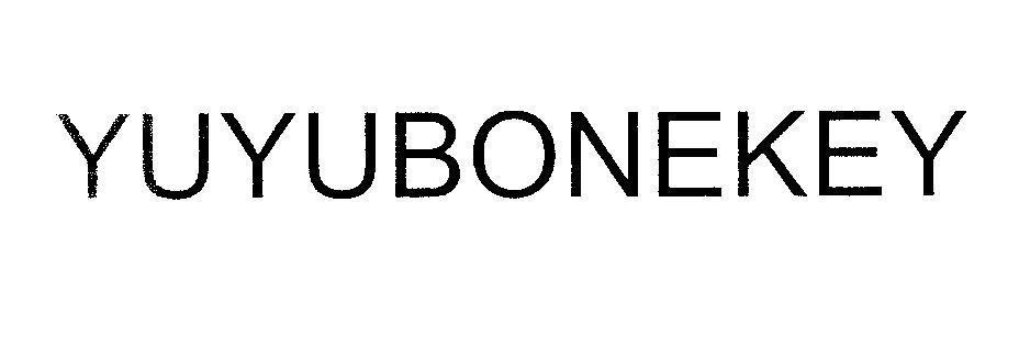 Mẫu nhãn hiệu YUYUBONEKEY