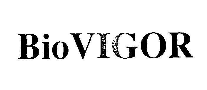 Mẫu nhãn hiệu BioVIGOR