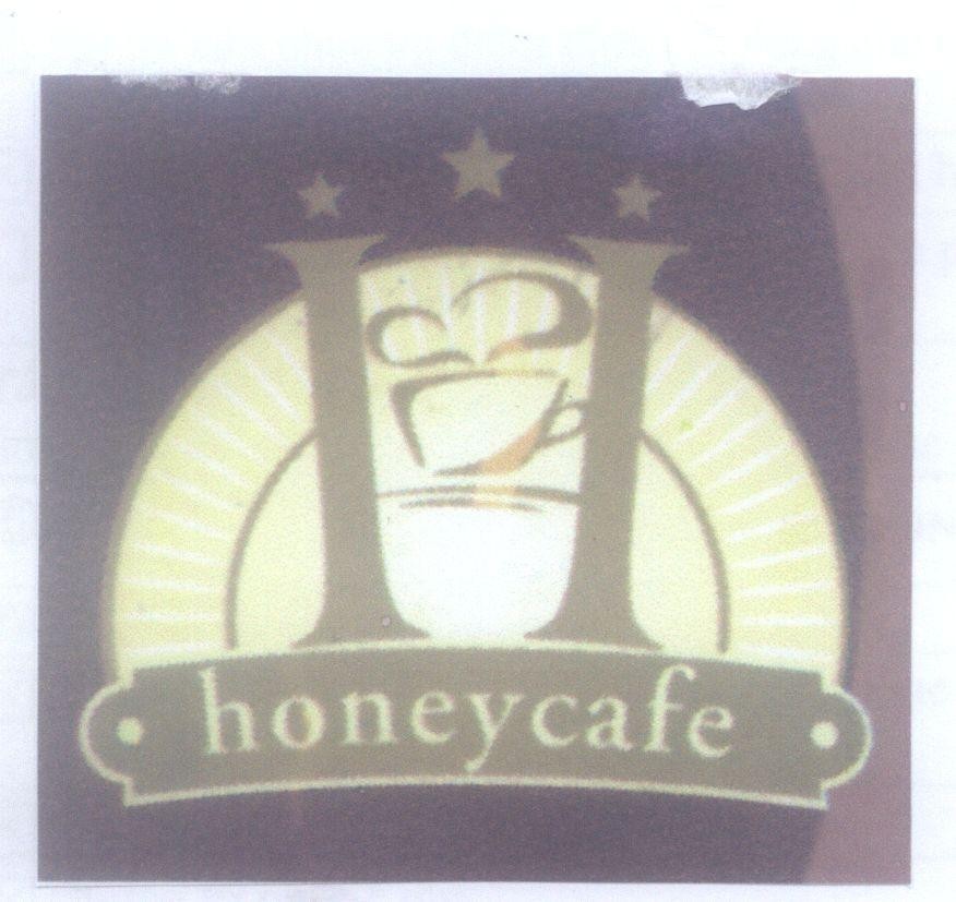 Mẫu nhãn hiệu H honeycafe
