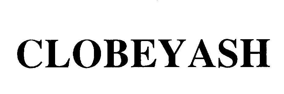 Mẫu nhãn hiệu CLOBEYASH