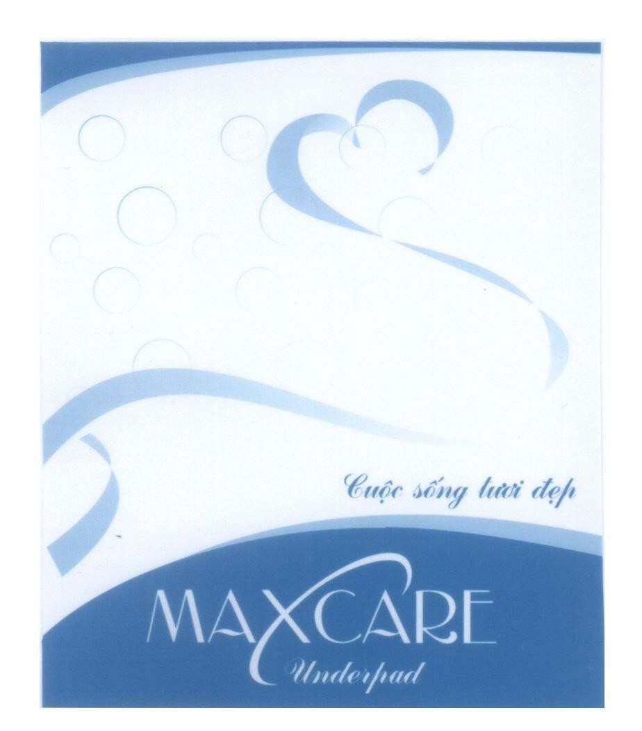 Mẫu nhãn hiệu MAXCARE Underpad Cuộc sống tươi đẹp