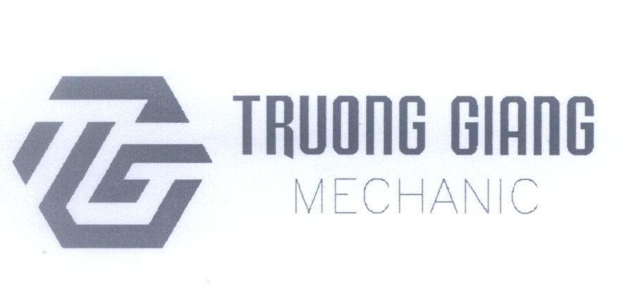 Mẫu nhãn hiệu TRUONG GIANG MECHANIC T G