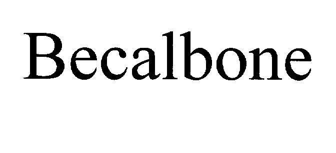 Mẫu nhãn hiệu Becalbone