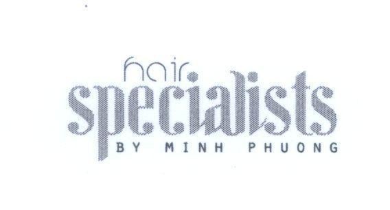 Mẫu nhãn hiệu specialists hair BY MINH PHUONG