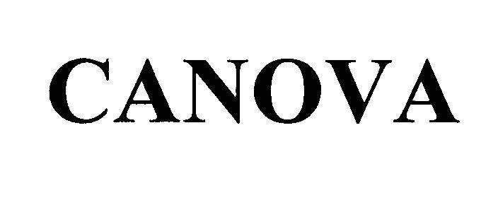 Mẫu nhãn hiệu CANOVA
