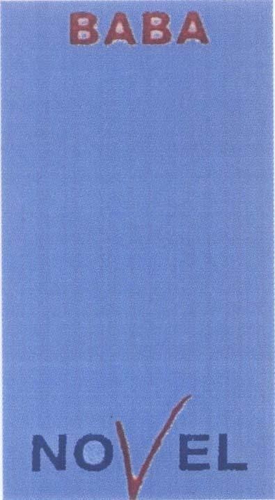 Mẫu nhãn hiệu BABA NOVEL