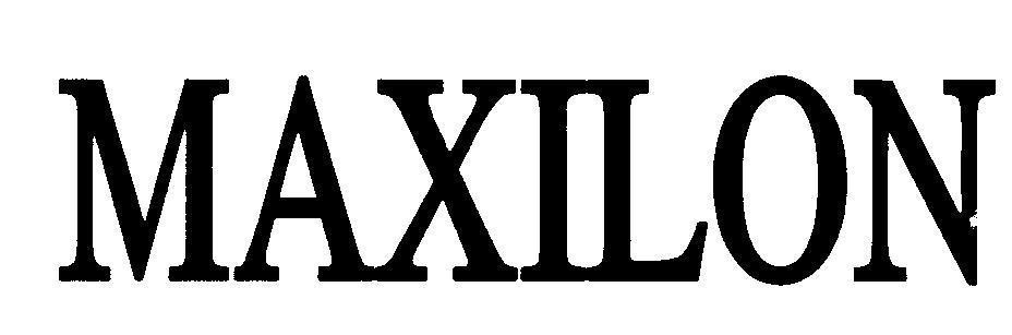 Mẫu nhãn hiệu MAXILON