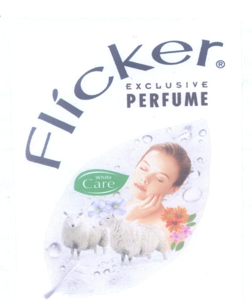 Mẫu nhãn hiệu Flícker EXCLUSIVE PERFUME White Care