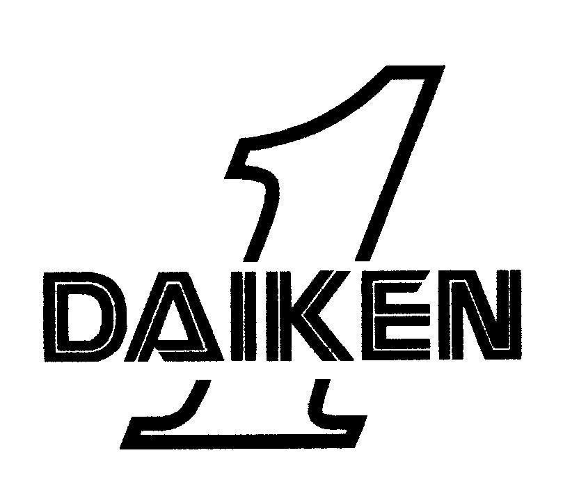 Mẫu nhãn hiệu 1 DAIKEN