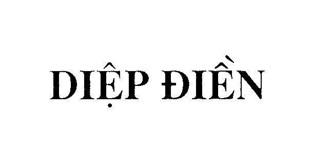 Mẫu nhãn hiệu Diệp Điền