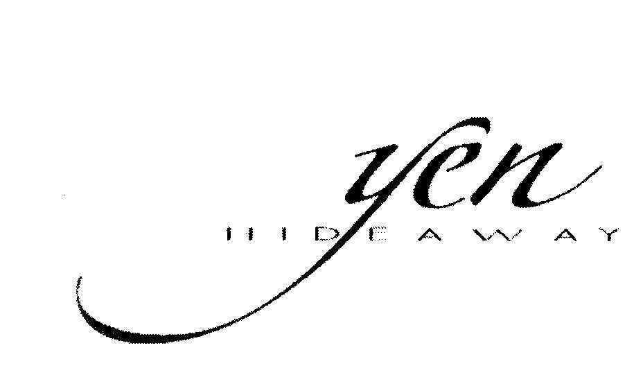 Mẫu nhãn hiệu yen HIDE AWAY
