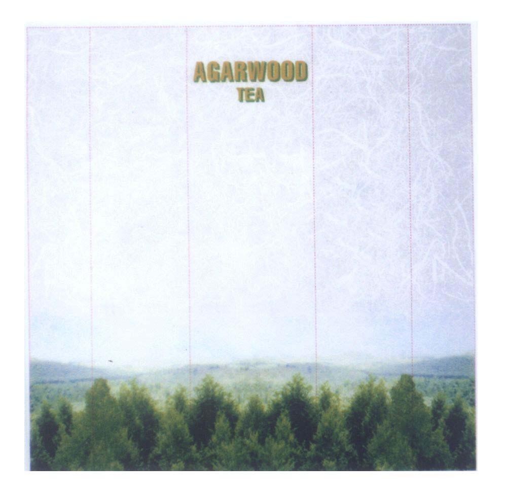 Mẫu nhãn hiệu AGARWOOD TEA