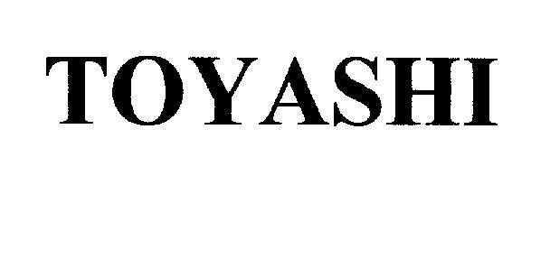 Mẫu nhãn hiệu TOYASHI