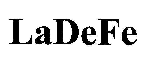 Mẫu nhãn hiệu LaDeFe