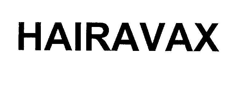 Mẫu nhãn hiệu HAIRAVAX