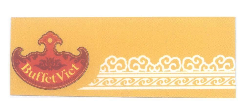 Mẫu nhãn hiệu BuffetViet